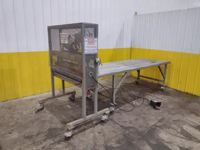 48" DIXIE MACHINE AIR OPERATED PANEL CROP SHEAR: YOBRO #24966