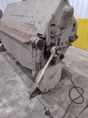 8' x 1/4" CHICAGO DREIS & KRUMP POWERED APRON BRAKE: STOCK 23704