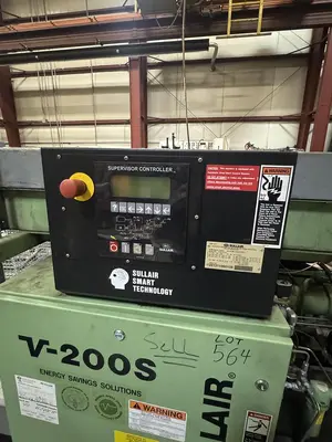 Used 2013 SULLAIR V200S 200 AC Rotary Screw & Sliding Vane Air Compressors Michigan US | RAB Industries, Inc. #352253