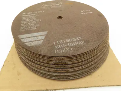 Norton Abrasives 66253149317 Cutoff Wheel 10 " x  .060" x 5/8" Box of 25