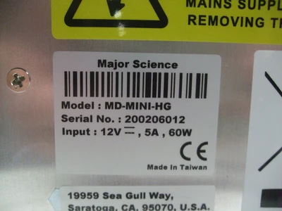 USED MAJOR SCIENCE MD-MINI-H6