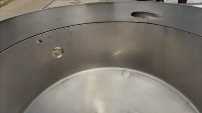 Stainless Steel 200 Gallon Tank with Lid #S745075