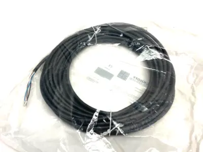 NEW BECKHOFF SINGLE ENDED POWER CABLE M8 STRAIGHT 4-PIN 10M