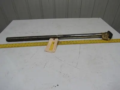 Crane  471/2XUF 12" Steel Gate Valve Hand Wheel Stem 1-1/2" DIA. 36-7/8" OAL.