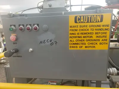 Kelvin 50 HP hydraulic pumping system, controls, HYDAC Contamination Sensor cart