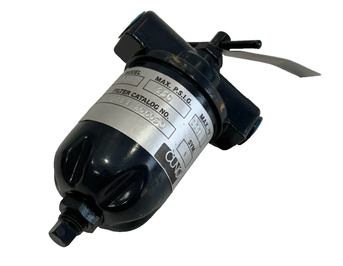 NEW CUNO 13136-01-20-0030 OIL FILTER 250 PSI 200F