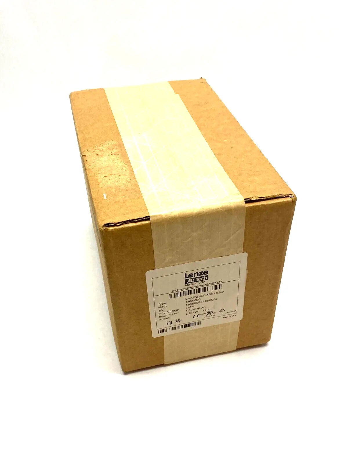 ESV222N02YXBXX1M49 | Lenze  SMVector AC Drive 3HP 240V 13630308 - New