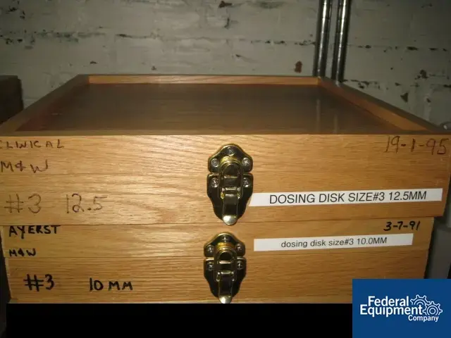 Used Bosch Bosch GFK 1500 Dosing Disks Capsule Fillers Ohio US | Federal Equipment Company #125514