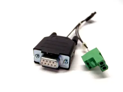 USED EDWARDS EDWARDS PROFIBUS MODULE DB9 / 2PIN TO MOLEX 4 PIN