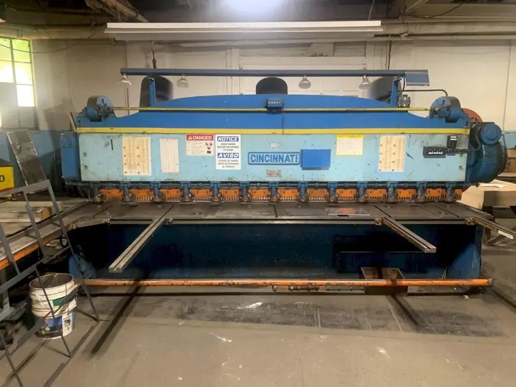 Used CINCINNATI INC 2512 Power Squaring Shears (Inch) Ohio US | G-2000, Inc. #1394633