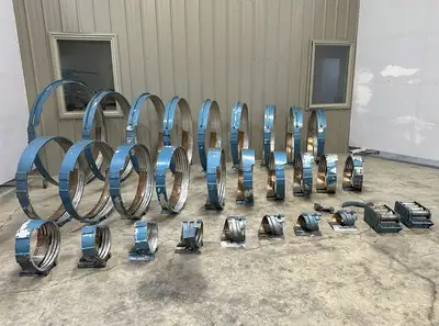 Used SPIRAL HELIX 200-H Plate Bending Rolls including Pinch Texas US | FMI Trading #1466131