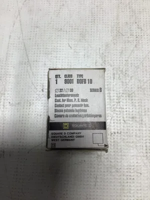 Square D 9001 DOFB 10 Contact Block Series B -NIB