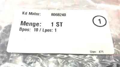 VABA-S6-1-X2-F1-CB, 8068240 | Festo VABA-S6-1-X2-F1-CB Pneumatic Interface 8068240 - New