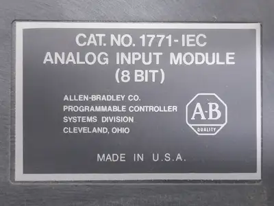 NEW ALLEN BRADLEY 1771-IEC