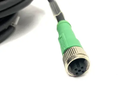 USED PHOENIX CONTACT SINGLE ENDED CORDSET M12 4-POS.