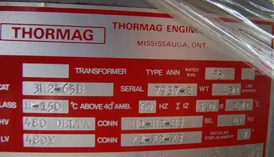 USED THORMAG 3H2-65B