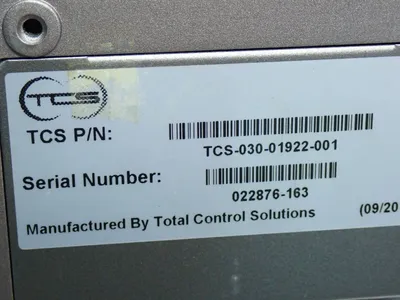 Used TCS TCS03001922001 Electrical Panels | HGR 24 #741862