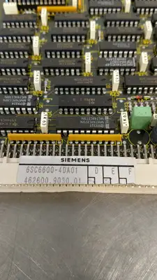Siemens SIMODRIVE 660 INFEED/REGENER 6SC6600-4DA01 PCB Board BIN#2