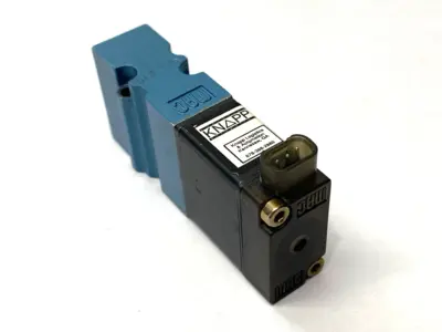 Used Knapp Pneumatic Solenoid Valve 24VDC 9.6W 120PSI Solenoid Valves Michigan US | Maverick Industrial Sales #1401750