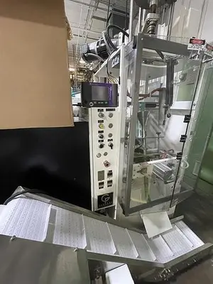 General Form, Fill and Seal Machine with Volumetric Cup Filler