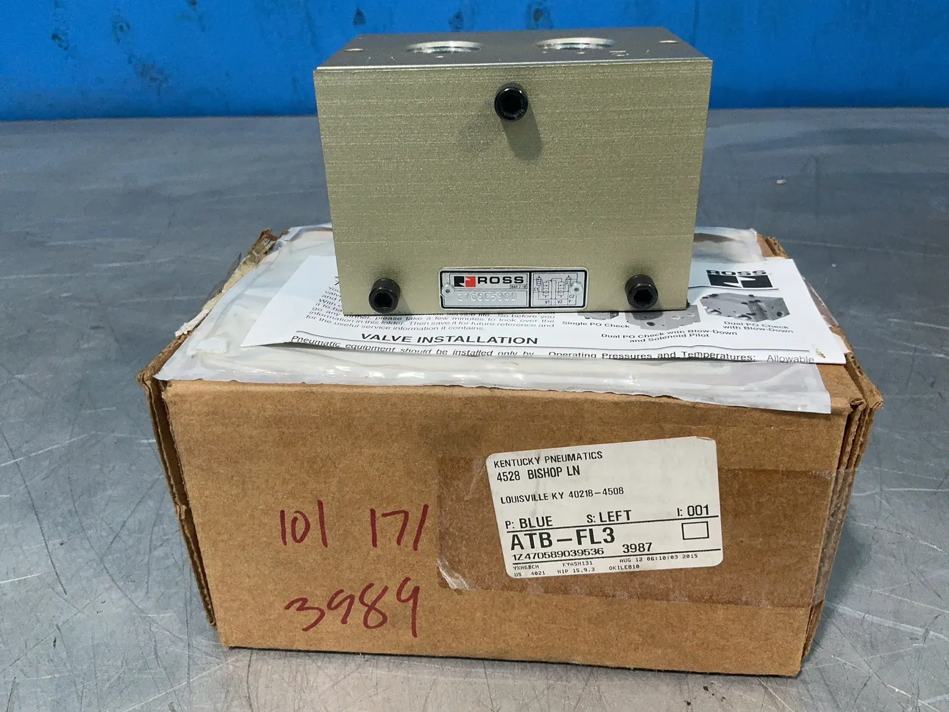 Used ROSS CONTROLS 2768C5900 Pumps Ohio US | HGR 24 #1446150