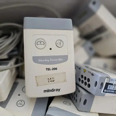 Used Mindray Mindray TEL-200 Telemetry Transmitter (ECG & SpO2 for TMS-60) Patient Monitors Texas US | PT Medical Technologies #1520130