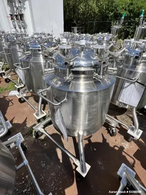 Used Precision Stainless Industrial Board Rated Jacketed Tank.