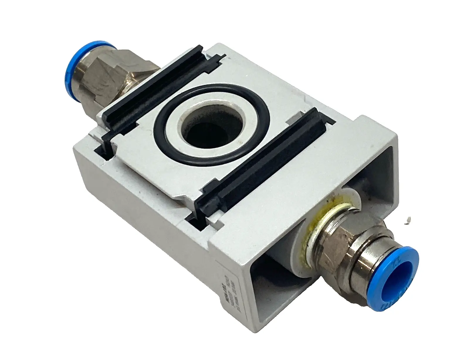 Used Festo Pneumatic Distributor Block, G1/2 4-Port 549337 Parts (Hydraulics and Pneumatics) Michigan US | Maverick Industrial Sales #1395126