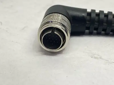 Used KEYENCE Extension Cable L-Shaped Connector 0.5m Cable & Wire Michigan US | Maverick Industrial Sales #1391784