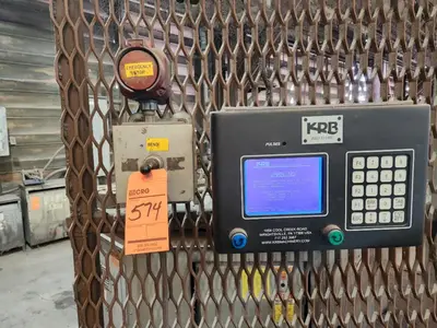 2.125" DIAMETER KRB MODEL #18M ELECTRO MECHANICAL ROTARY REBAR BENDER : YOBRO #25147