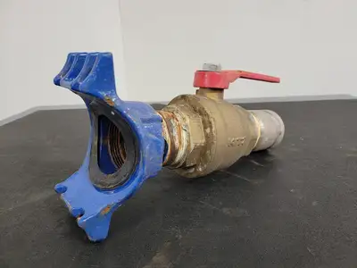 2 1/2" Brass Valve Assembly
