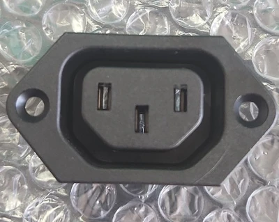 🆕️ Outlet Panel Mount 15A 250V 3-Prong Socket 6600-3 ||🇺🇸 SHIPPED!