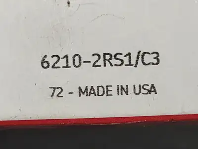 NEW SKF 6210-2RS1/C3