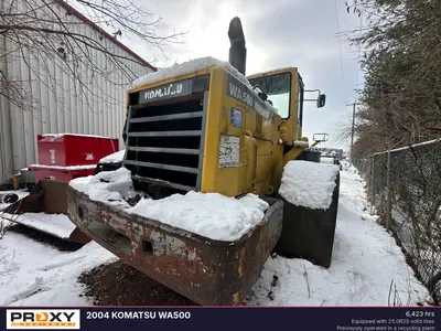 Used 2004 KOMATSU WA500 Wheel Loaders Louisiana US | Proxy Equipment #1382175