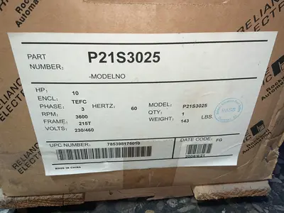 Used RELIANCE ELECTRIC P21S3025 Motors (misc) Ohio US | HGR 24 #1567419