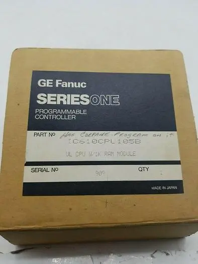 Used GE FANUC IC610CPU105B SERIES ONE PLUS Automation Control (HMI) | ND Industrial Surplus #1224054