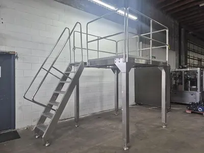 6' Stainless Steel Mezzanine