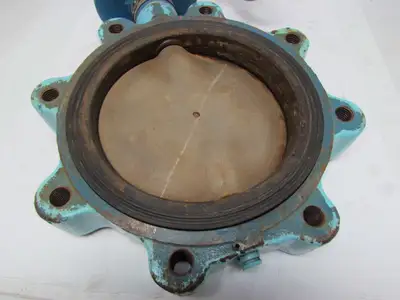 Dezurik 9207954 8" Butterfly Valve Flanged EPDM Seat Manual Gear Actuator
