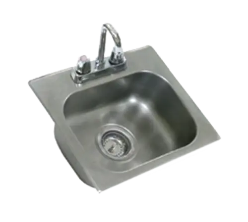 Eagle Group SR14-10-5-1 (1) Compartment Drop-in Sink - 14" x 10", Drain Included