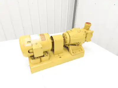 Aurora 324 BF Centrifugal Pump 1.5"x 2" NPT 1Hp 3450 RPM 480V 3PH Brass Impeller