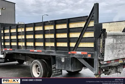 Used 2008 GMC C5500 Flatbed Trucks New Jersey US | Proxy Equipment #1382898