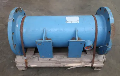 SPC8306  Heat Exchanger 93.2 sq.ft. Ipac 2000 Inc. shell and tube heat exchanger, 200 psi shell, 200 psi internal, 304 SS