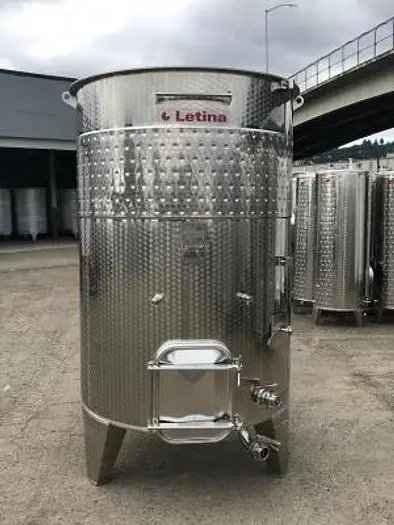 New Stock Letina 805Gal/3050L Variable Capacity Jacketed Storage Tank