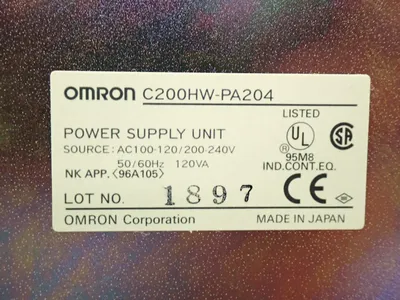 USED OMRON C200HWPA204