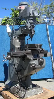 Bridgeport 1.5 HP J Head Vertical Mill Milling Machine Variable Speed 460V 3 Ph