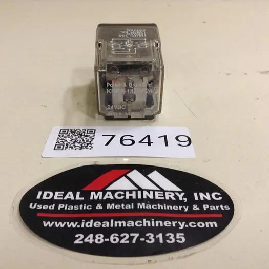 Used POTTER & BRUMFIELD KRPA-14DN-24 Relays & Switches Michigan US | Ideal Machinery #579919