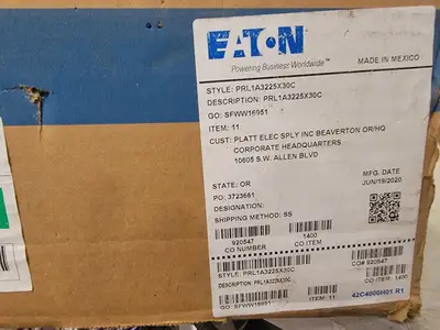 NEW EATON PRL1A3225X30C
