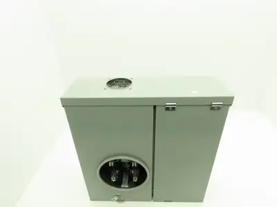 Midwest MS250C Electric Meter 200A Main Surface Mount Ring Type 17x17" 3R 1Ph