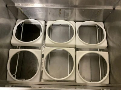 152-0229 Nelson BD6-DIP Ice Cream Dipping Cabinet Self Contained Freezer Chest