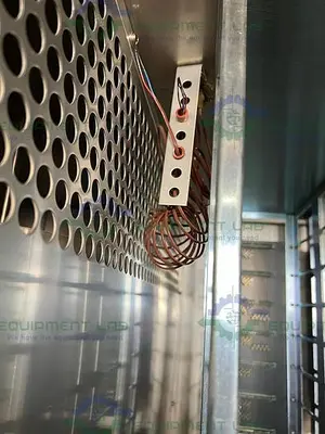 USED ENVIROTRONICS E27-H BURN-IN OVEN AMBIENT  +10°C TO 177°C, 27CU, FT W/ MANUAL